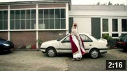 Sinterklaas en de mooie auto