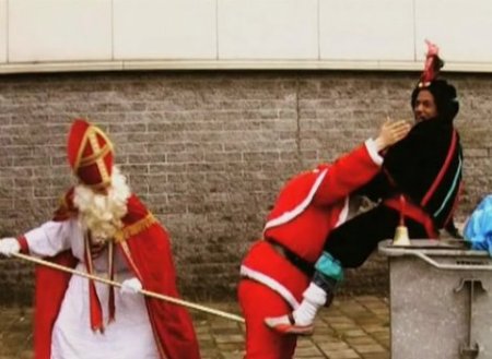 Sinterklaasfun: Sinterklaas heeft ruzie met de kerstman