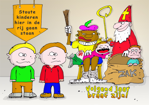 Sinterklaasfun: Grappige Stoute kinderen