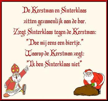 Sinterklaasfun: Sinterklaas en de kerstman
